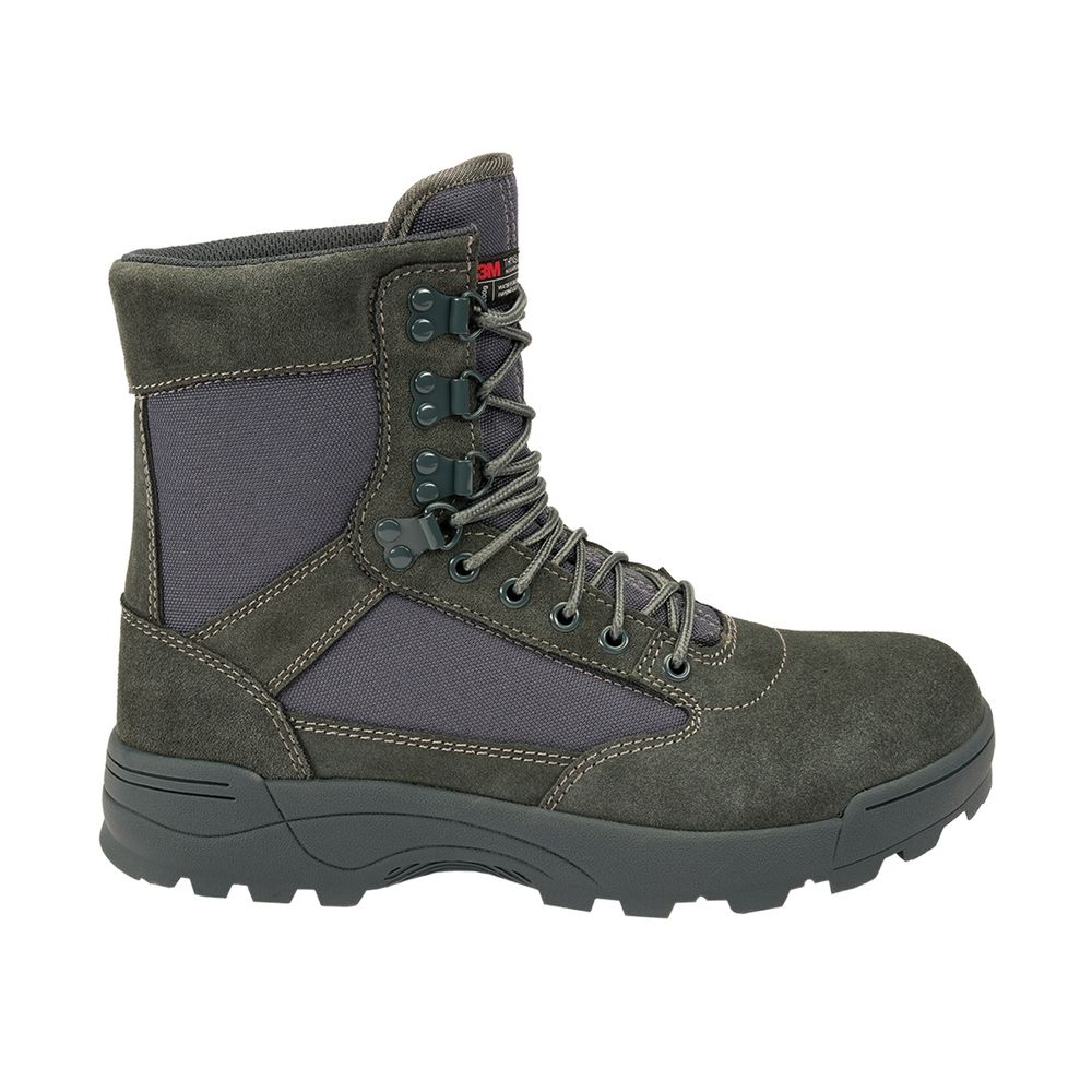 Brandit - 9 Eyelet Tactical Lace up boot - Grey